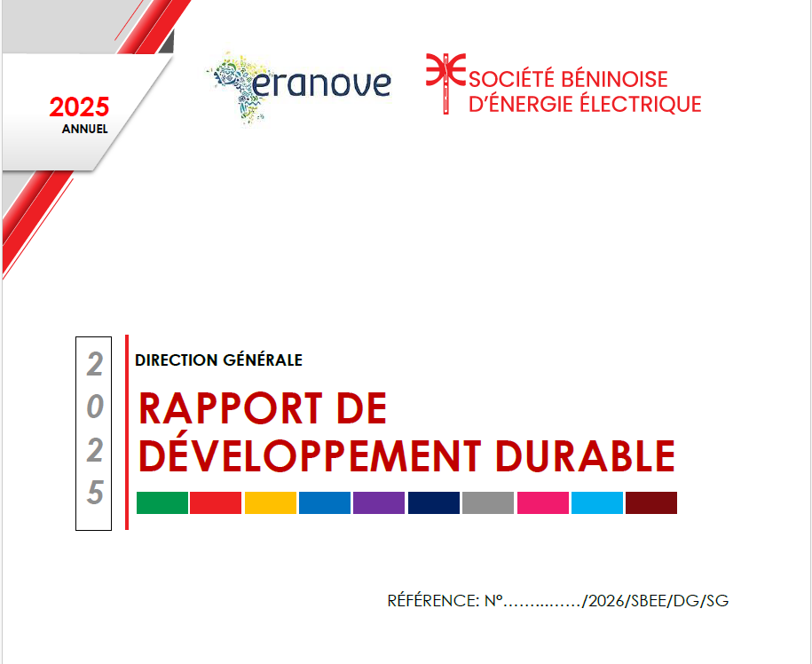 Rapport de dévelloppement durable